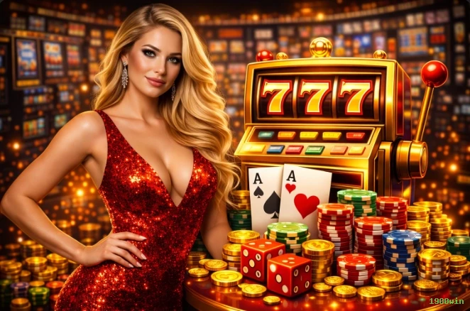 Big win animation on 1900win slot Jogo